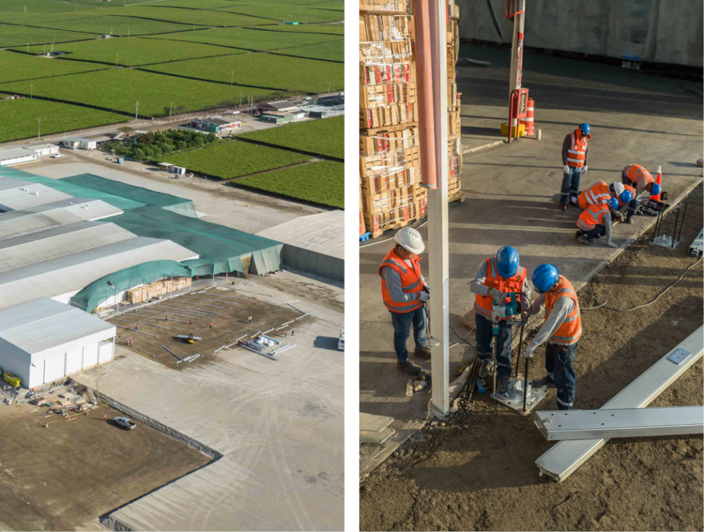 Carpas y almacenes modulares de PVC | Tecno Fast Perú